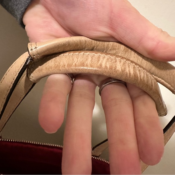 Coach Brown and Pink Signature Shoulder Bag - Picture 10 of 11